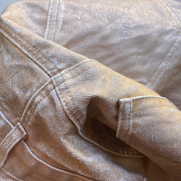 💛GLASSONS gold finish denim mini skirt - Picture 10 of 10